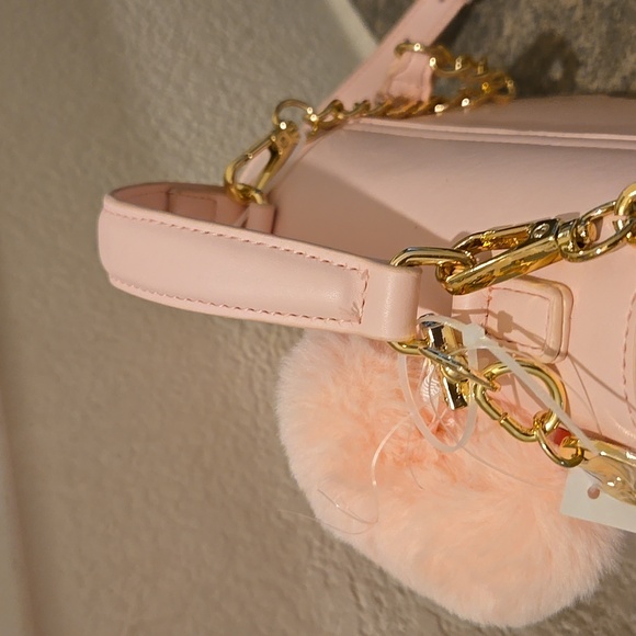 Betsey Johnson Pink Heart Mini Bag Nwt - Picture 5 of 5